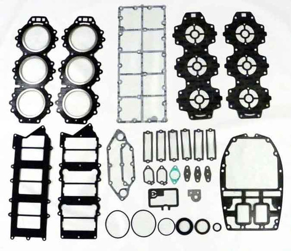 WSM Powerhead Gasket Kit for Yamaha 200 - 250 HP V6 EFI 1997-2005 65L-W0001-00-00, 65L-w0001-01-00 500-355