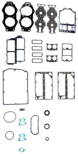 WSM Powerhead Gasket Kit for Yamaha 115 / 130 HP V4 1984-2001 6E5-W0001-01-00, 6E5-W0001-A1-00 500-340