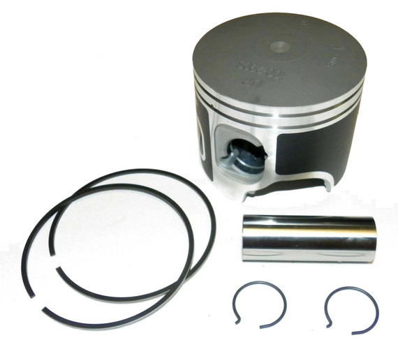 WSM Piston Kit for Yamaha 150 - 200 HP HPDI Starboard .010 Over Platinum 68F-11635-00-00, 68F-11635-01-00 100-290-04SPK