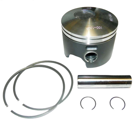 WSM Piston Kit for Johnson / Evinrude 75 - 175 HP Ficht Port .040 Over 100-133-07PK