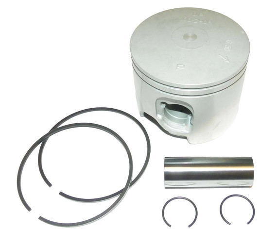 WSM Piston Kit for Yamaha 150 - 200 HP HPDI Port .010 Over 68F-11635-00-00, 68F-11635-01-00 100-290-04PK