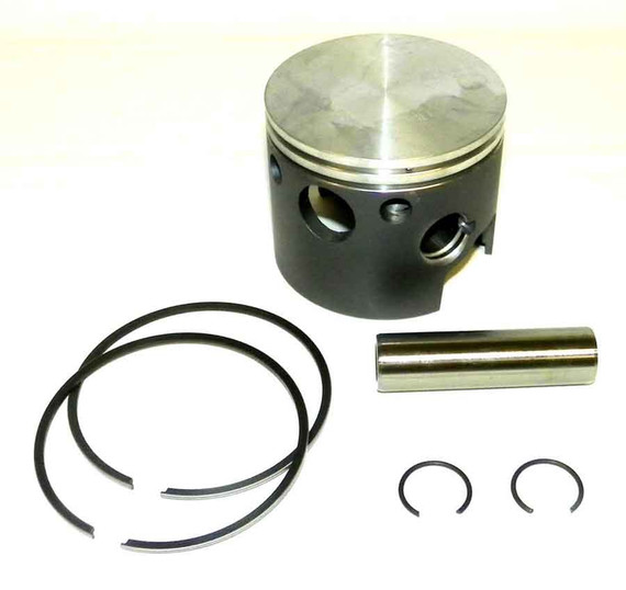 WSM Piston Kit for Mercury / Mariner 150 - 225 HP 2.4L Steel Hole Starboard Standard 14320G, 766-8666A22 100-10SK