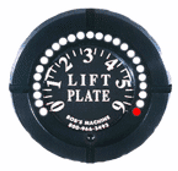 BOB's Machine Shop Standard LED Jack Plate Gauge Black 110-300000