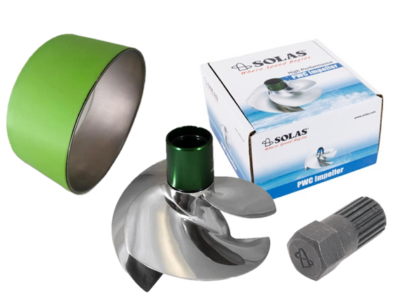 RXP-X RXT-X RXPX RXTX 300 Wear Ring Stainless Sleeve SOLAS Impeller Tool SXX-CD-14/19 Fits SeaDoo 325