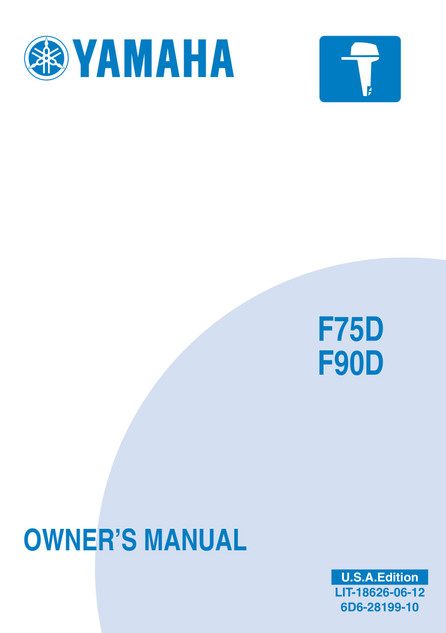 YAMAHA OEM Owner's Manual 2004 - F75C/F90C - LIT-18626-05-36