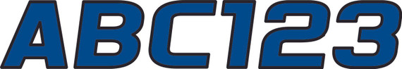 HARDLINE Series 700 Registration Kit 3 in for PWC / Personal Watercraft | Universal PWC Fitment | BLBLK700 | 11-6272