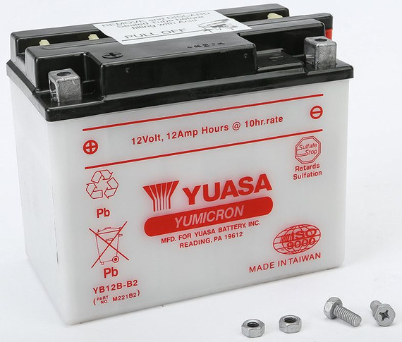 YUASA 6V And 12V Standard Yumicron Battery for PWC / Personal Watercraft | Fits Yamaha Bw350 | YUAM221B2 | 49-1894