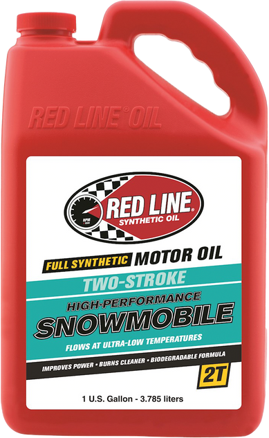 RED LINE 2-stroke Snowmobile Oil for PWC / Personal Watercraft | 41005 | 57-6505