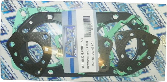 WSM Top End Gasket Kit for PWC / Personal Watercraft | Fits Kawasaki 750 STX, Kawasaki 750 STS, Kawasaki XiR | 007-633-01 | 687-63301