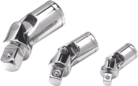 PERFORMANCE TOOL Socket U-joint Set 1/4", Chrome for PWC / Personal Watercraft | W30933 | 117-1050