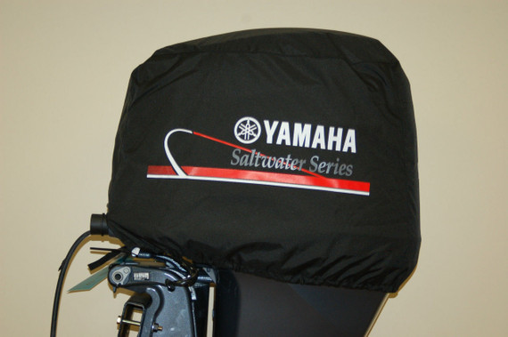 YAMAHA Deluxe Outboard Motor Cover - Saltwater Series MAR-MTRCV-11-SS