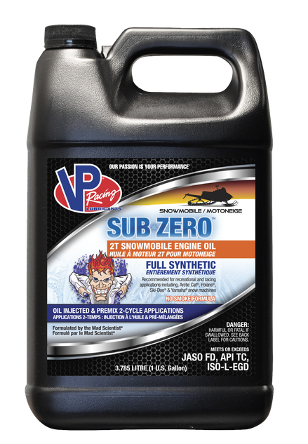 VP RACING Sub-zeros Syn 2T Snowmobile Oil for PWC / Personal Watercraft | VP7110004 | 30-3552