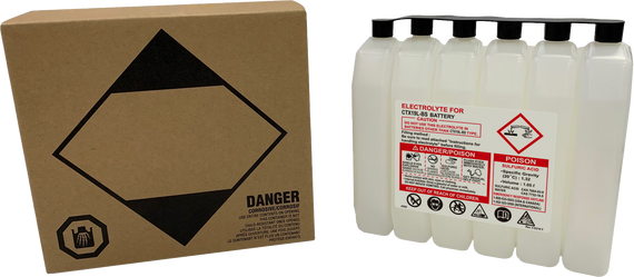 FIRE POWER Sealed Battery Electrolyte Pack for PWC / Personal Watercraft | 1050CC CTX | 49-3029