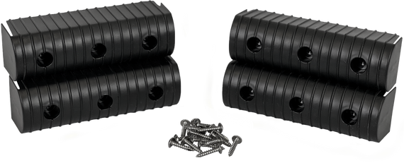 CALIBER Bunk End Cap aluminum for PWC / Personal Watercraft | 23053-BK | 41-3034