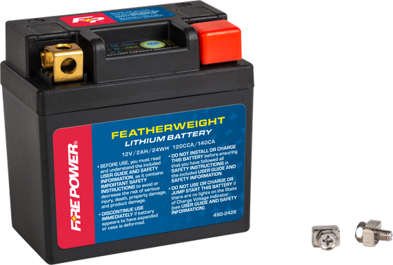 FIRE POWER Featherweight Lithium Battery for PWC / Personal Watercraft | HJ04L-FP-B | 490-2426