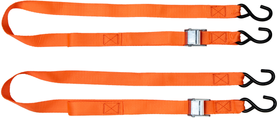 FIRE POWER 1½ TIE DOWNS 6', Chrome, nylon for PWC / Personal Watercraft | 29-13056 | 29-13056