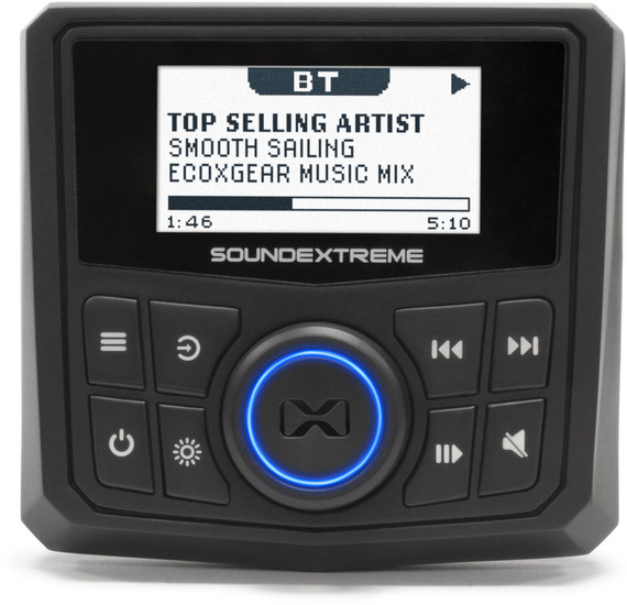 ECOXGEAR Marine Am/fm/bluetooth Digital Media Player 5", White for PWC / Personal Watercraft | SEI-SEMRNGGE | 63-9231