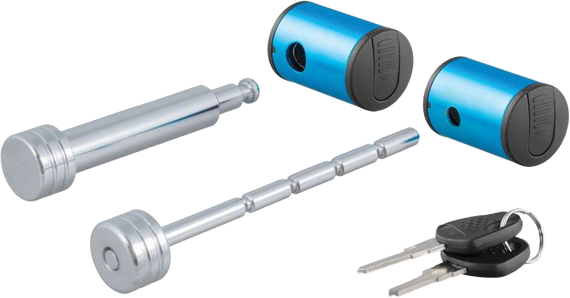 CURT Hitch & Coupler Lock Kits 5/8", Chrome for PWC / Personal Watercraft | 23505 | 52-3066