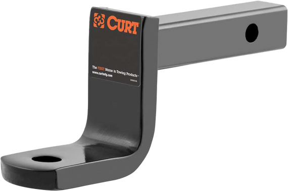 CURT Receiver Hich Ball Mounts 1/4", Black for PWC / Personal Watercraft | 45521 | 52-3017