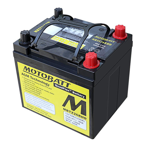 MOTOBATT Quadflex AGM Batteries for PWC / Personal Watercraft | MBTZ26RHD | 491-1030