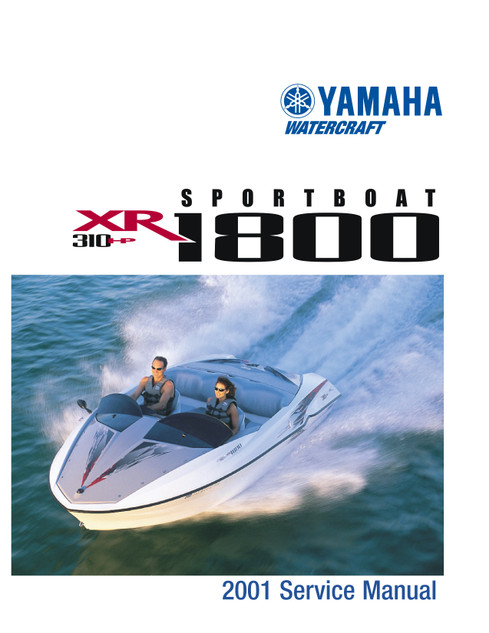 YAMAHA OEM Service Manual - XR1800 - LIT-18616-XR-00 Models XRT1200ZG, XRT1200ZP