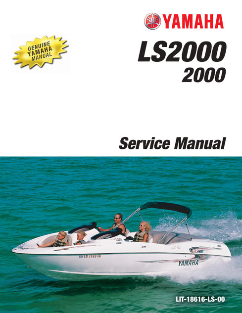YAMAHA OEM Service Manual - LS2000 - LIT-18616-LS-00 Models LST1200YG, LST1200YP