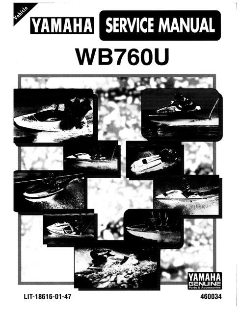 YAMAHA OEM Service Manual - WAVE BLASTER III - LIT-18616-00-88