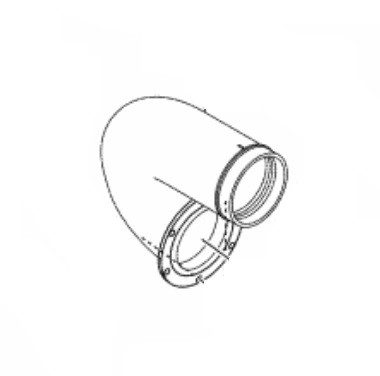 YAMAHA OEM Exhaust 3 Hose F2N-U758D-00-00