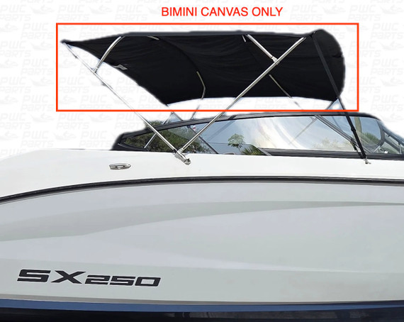 Yamaha OEM Canvas Set - 2021 212 & More SX250 SX210 Bimini Top Canvas F3S-U3108-30-00