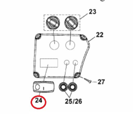YAMAHA OEM Battery Switch F3F-U8314-00-00
