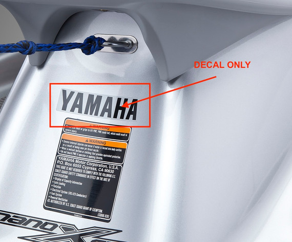 YAMAHA OEM Mark, Yamaha A F1X-U4114-60-00