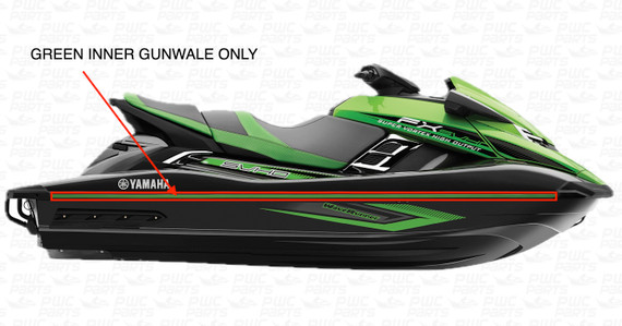 YAMAHA OEM Gunwale Inner F2S-U2519-50-00