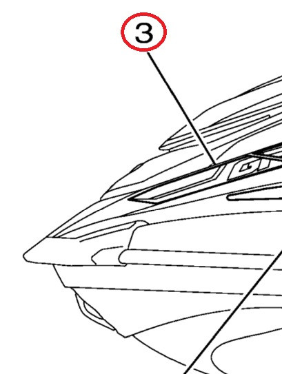 YAMAHA OEM Graphic 4 F3P-U417E-60-00