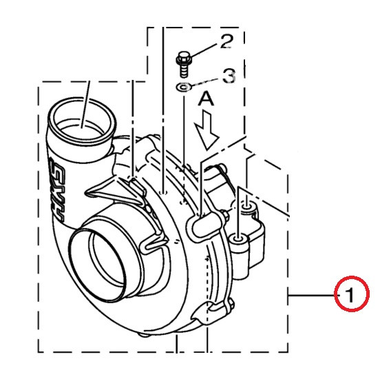 YAMAHA OEM Super Charger Assembly 6HL-141A0-01-00