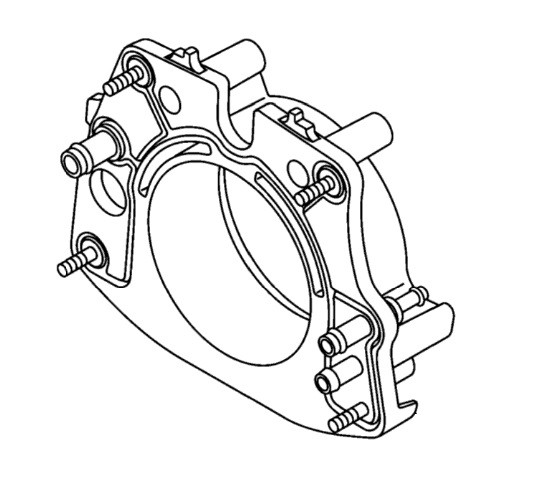 YAMAHA OEM Transom Plate 6CS-G5831-00-00