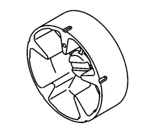 YAMAHA OEM Coupling 1 Flange 6AP-G5593-00-00