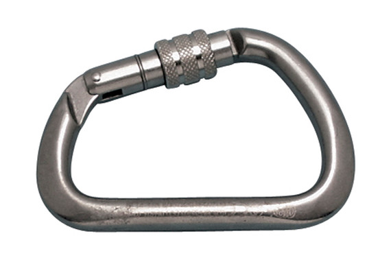 Suncor Stainless Extra Large Screw Lock Harness Clip 1/2" X 4-1/2" Aluminum A0149-0013