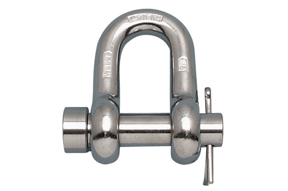Suncor Round Pin Chain Shackle FS 316-NM Stainless Steel S0115-RP