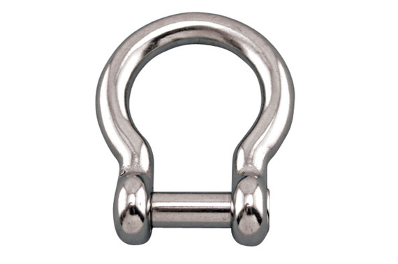 Suncor Bow Shackle with No Snag Pin 316 Stainless Steel S0116-NS