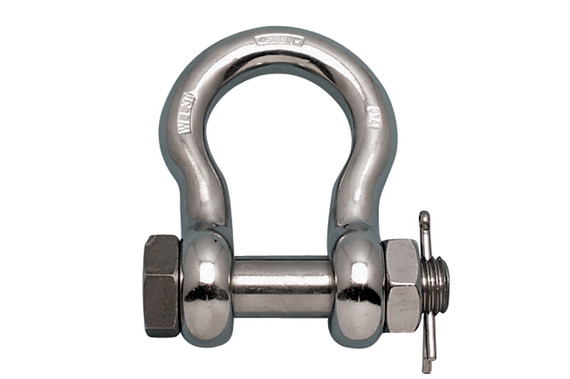 Suncor US Bolt Anchor Shackle FS 316-NM Stainless Steel S0116-SA-US