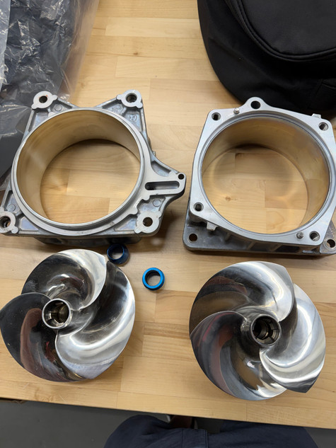 YAMAHA TWIN Impeller Kit Housing RH & LH 2006-2015 AR210 SX210 SR210 YG-DF-14/20