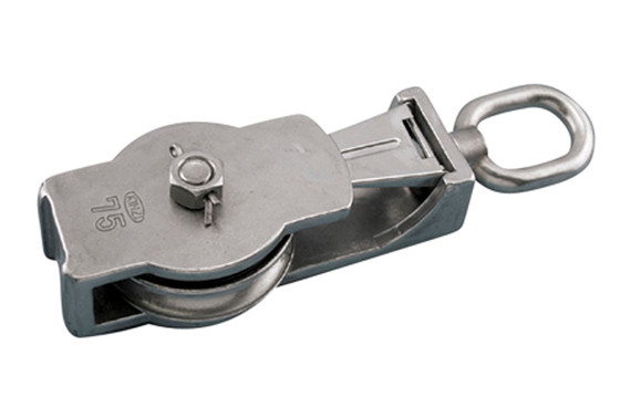 Suncor Seine Block with Eye Wire 316 Stainless Steel S0427-0-W