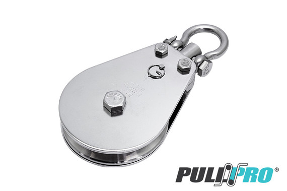 Suncor PULLPRO SA Bow Shackle Block HiLOAD Wire 316 Stainless Steel S0433-BA1