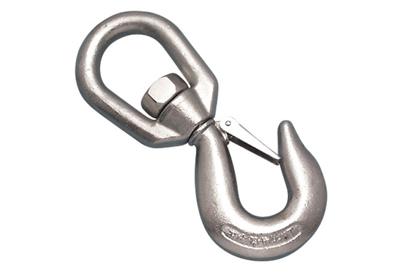 Suncor Heavy Duty Swivel Eye Hook 316-NM Stainless Steel S0457-0