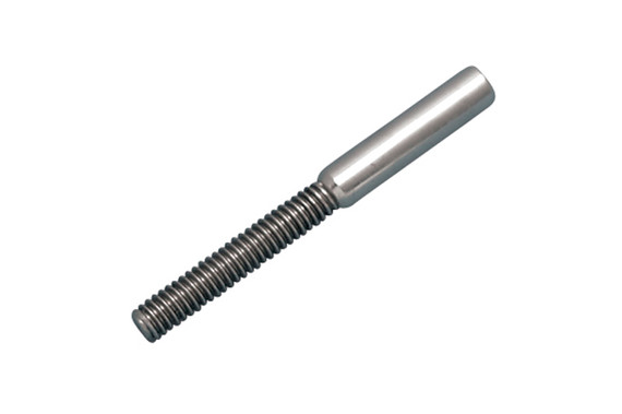 Suncor Mini Swage Stud Left Hand UNC 316 Stainless Steel S0726-L704