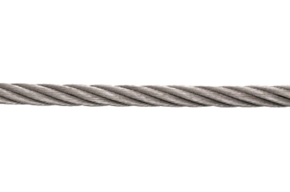 Suncor 7 X 19 Wire Rope 304 Stainless Steel S0704-0