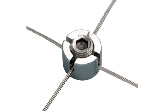 Suncor Cross Wire Clamp, Standard 316 Stainless Steel S0721-0