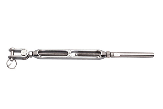 Suncor Turnbuckle Toggle and Swage Stud Open Body Chromed Bronze S0786-0