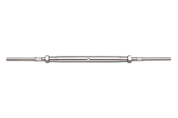 Suncor Hand Swage Stud and Stud Turnbuckle Closed Body 316 Stainless Steel S0796-H