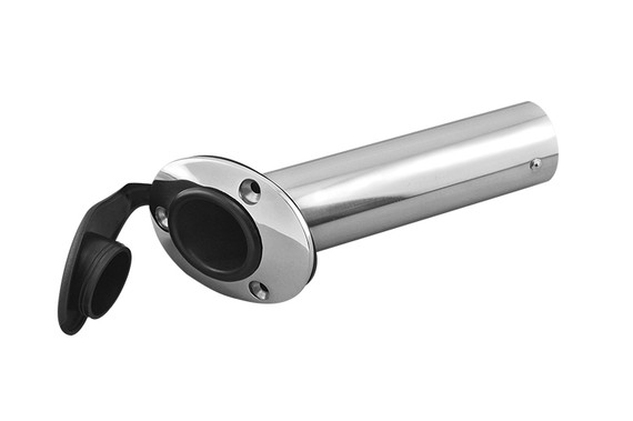 Suncor Heavy Duty Top Rod Holder with Black Cover 316 Stainless Steel S3611-0001